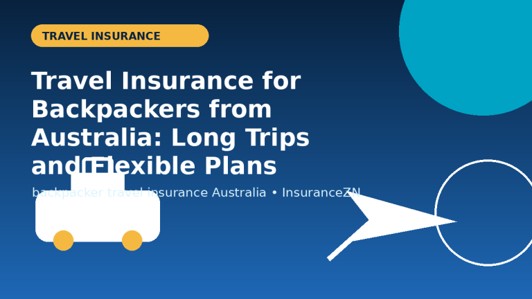 Travel Insurance for Backpackers from Australia: Long Trips and Flexible Plans - travel insurance guide for Australian travellers