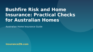 Bushfire Risk and Home Insurance: Practical Checks for Australian Homes - Australian home insurance guide from InsuranceZN
