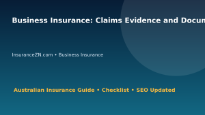Business Insurance: Claims Evidence and Document Strategy for Australian Readers 2026 featured image