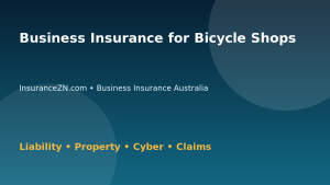 Business Insurance for Bicycle Shops - Australian insurance guide