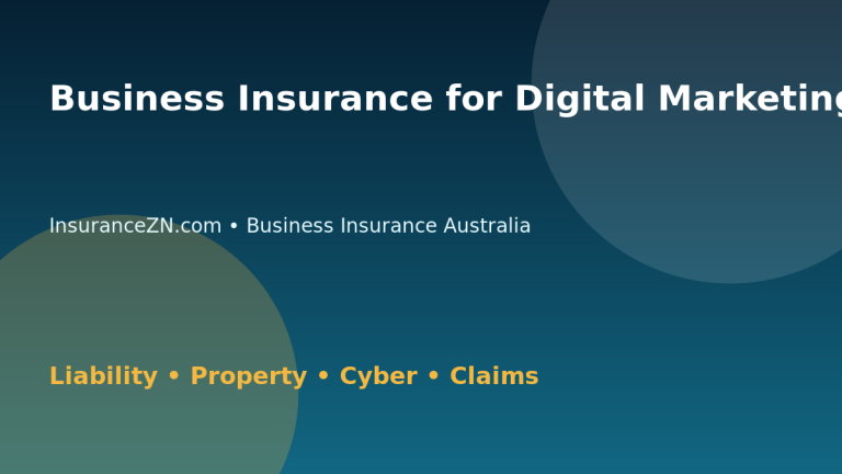 Business Insurance for Digital Marketing Agencies in Australia - Australian business insurance guide