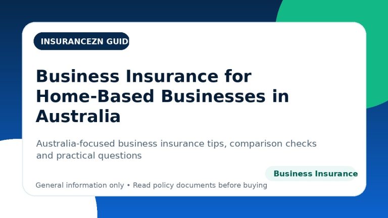 Business Insurance for Home-Based Businesses in Australia - Australian business insurance guide