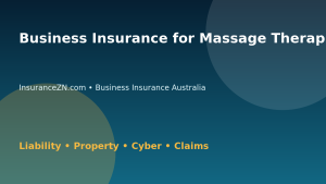 Business Insurance for Massage Therapists in Australia - Australian business insurance guide