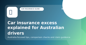 Car insurance excess explained for Australian drivers - Car insurance guide for Australian drivers
