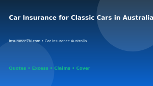 Car Insurance for Classic Cars in Australia - Australian insurance guide