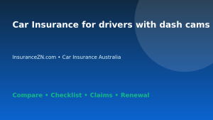 Car Insurance for drivers with dash cams in Australia - Australian insurance guide