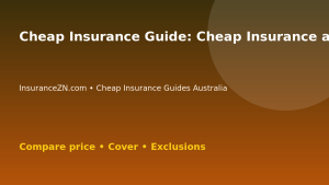 Cheap Insurance Guide: Cheap Insurance and Claim Limits - Australian insurance comparison guide