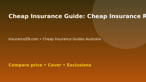 Cheap Insurance Guide: Cheap Insurance Renewal Comparison Tips - Australian insurance comparison guide