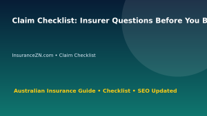 Claim Checklist: Insurer Questions Before You Buy for Australian Readers 2026 featured image