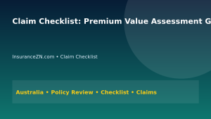 Claim Checklist: Premium Value Assessment Guide for Australians 2026 - InsuranceZN Australian insurance guide
