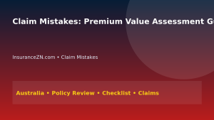 Claim Mistakes: Premium Value Assessment Guide for Australians 2026 - InsuranceZN Australian insurance guide