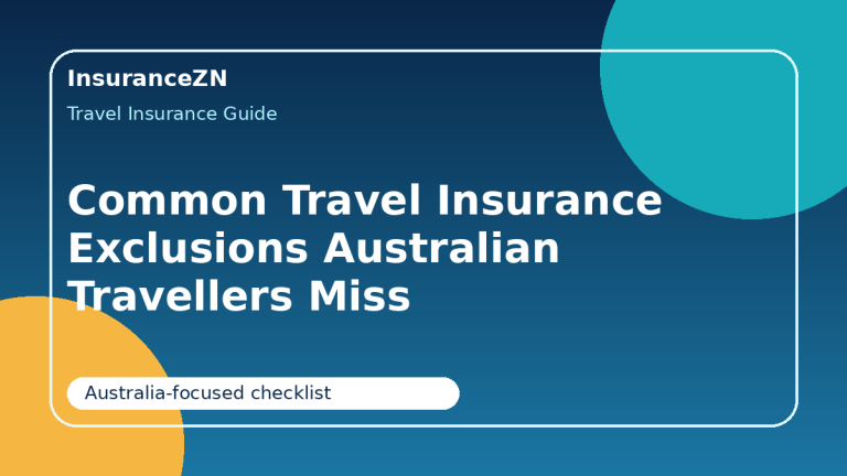 Common Travel Insurance Exclusions Australian Travellers Miss - travel insurance exclusions Australia guide for Australian travellers