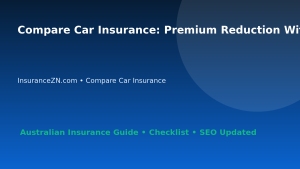 Compare Car Insurance: Premium Reduction Without Losing Value for Australian Readers 2026 featured image