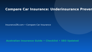 Compare Car Insurance: Underinsurance Prevention Checklist for Australian Readers 2026 featured image