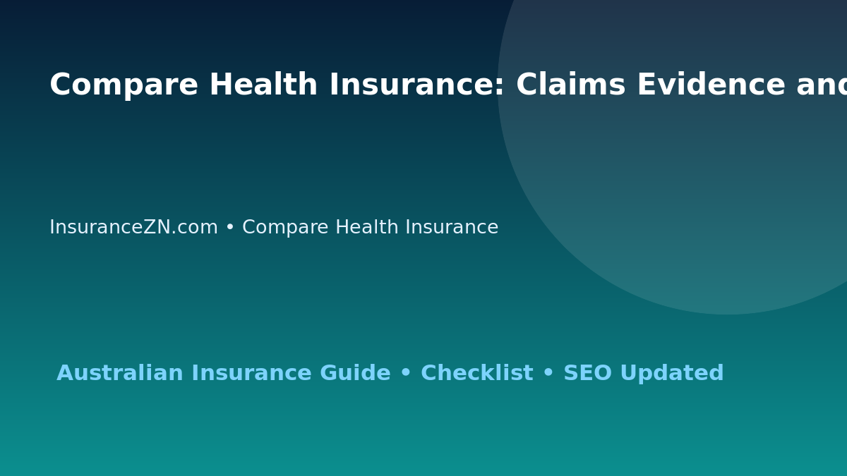 Compare Health Insurance: Claims Evidence and Document Strategy for Australian Readers 2026 featured image