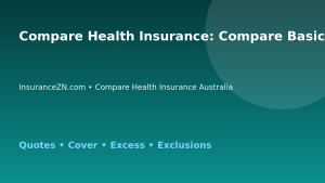 Compare Health Insurance: Compare Basic Health Insurance - Australian insurance comparison guide
