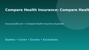 Compare Health Insurance: Compare Health Insurance With Low Premiums - Australian insurance comparison guide