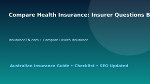Compare Health Insurance: Insurer Questions Before You Buy for Australian Readers 2026 featured image