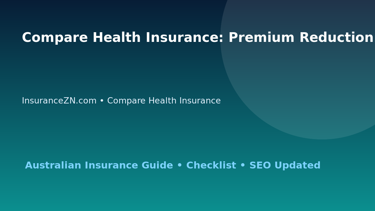 Compare Health Insurance: Premium Reduction Without Losing Value for Australian Readers 2026 featured image