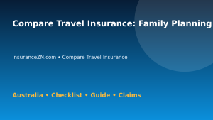 Compare Travel Insurance: Family Planning Checklist for Australian Readers 2026 - InsuranceZN guide