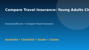 Compare Travel Insurance: Young Adults Checklist for Australian Readers 2026 - InsuranceZN guide