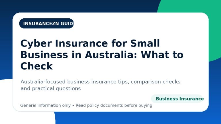 Cyber Insurance for Small Business in Australia: What to Check - Australian business insurance guide