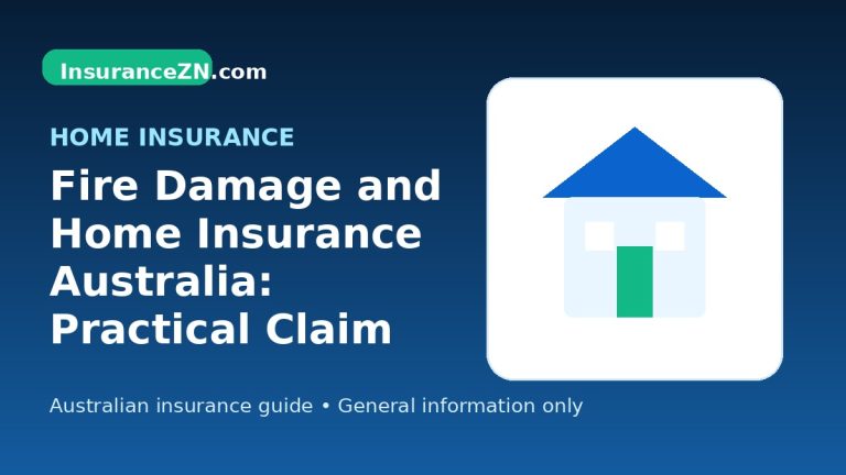 Fire Damage and Home Insurance Australia: Practical Claim Steps - Australian home insurance guide