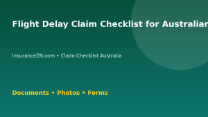 Flight Delay Claim Checklist for Australian Policyholders - Australian insurance claim guide