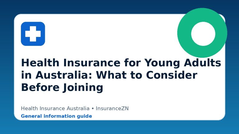Health Insurance for Young Adults in Australia: What to Consider Before Joining - Health insurance guide for Australian readers