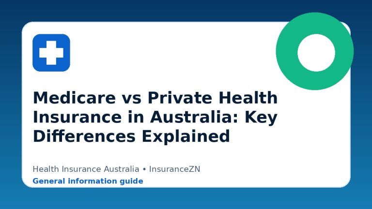 Medicare vs Private Health Insurance in Australia: Key Differences Explained - Health insurance guide for Australian readers