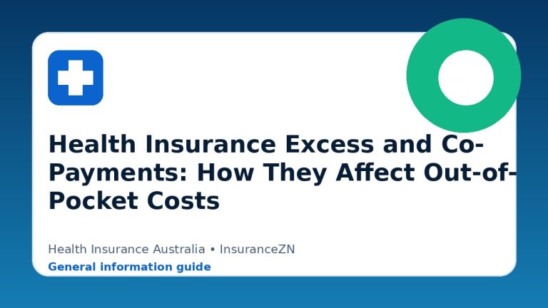 Health Insurance Excess and Co-Payments: How They Affect Out-of-Pocket Costs - Health insurance guide for Australian readers