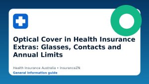 Optical Cover in Health Insurance Extras: Glasses, Contacts and Annual Limits - Health insurance guide for Australian readers