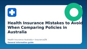 Health Insurance Mistakes to Avoid When Comparing Policies in Australia - Health insurance guide for Australian readers