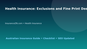 Health Insurance: Exclusions and Fine Print Deep Guide for Australian Readers 2026 featured image