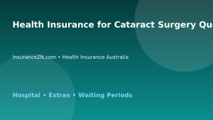 Health Insurance for Cataract Surgery Questions - Australian insurance guide
