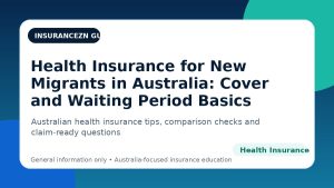 Health Insurance for New Migrants in Australia: Cover and Waiting Period Basics - Australian health insurance guide