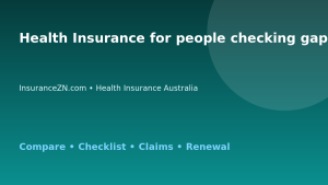 Health Insurance for people checking gap cover in Australia - Australian insurance guide