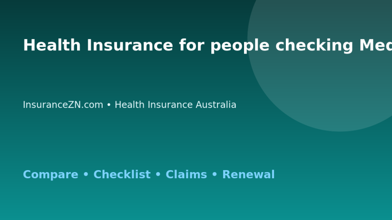 Health Insurance for people checking Medicare Levy Surcharge in Australia - Australian insurance guide