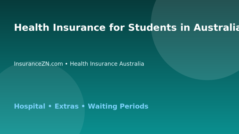 Health Insurance for Students in Australia - Australian insurance guide