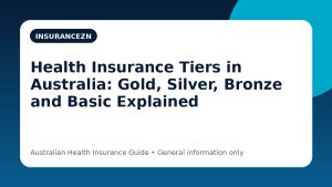 Health Insurance Tiers in Australia: Gold, Silver, Bronze and Basic Explained - Australian health insurance guide