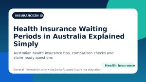 Health Insurance Waiting Periods in Australia Explained Simply - Australian health insurance guide
