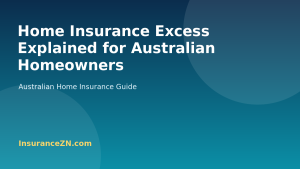 Home Insurance Excess Explained for Australian Homeowners - Australian home insurance guide from InsuranceZN