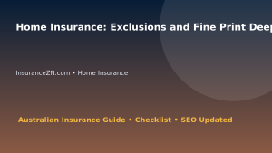 Home Insurance: Exclusions and Fine Print Deep Guide for Australian Readers 2026 featured image
