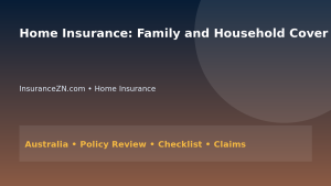Home Insurance: Family and Household Cover Planning for Australians 2026 - InsuranceZN Australian insurance guide