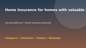 Home Insurance for homes with valuable artwork in Australia - Australian insurance guide