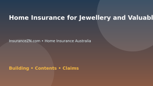Home Insurance for Jewellery and Valuables - Australian insurance guide