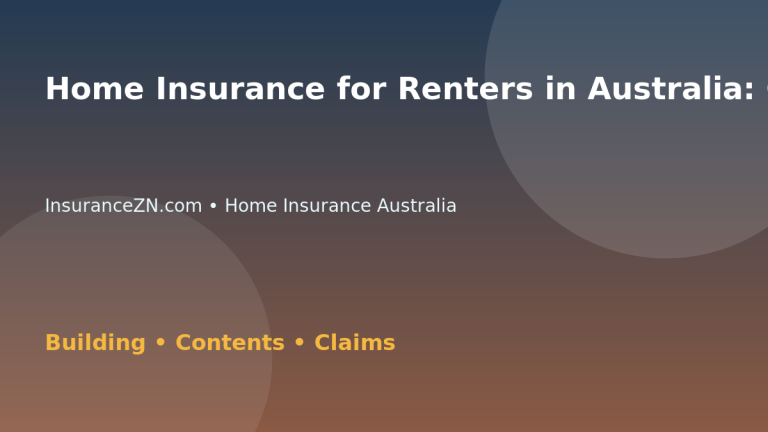 Home Insurance for Renters in Australia: Contents Checklist - Australian insurance guide
