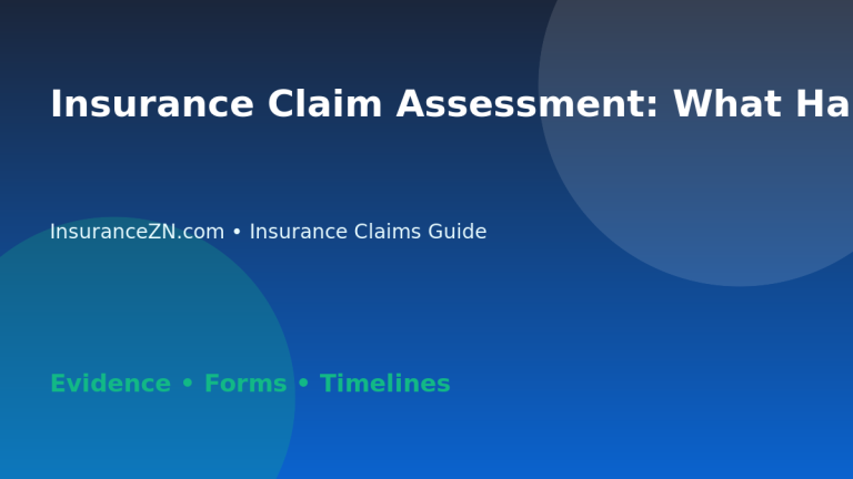 Insurance Claim Assessment: What Happens After You Lodge a Claim - Australian insurance claims guide