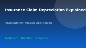 Insurance Claim Depreciation Explained for Australian Policyholders - Australian insurance guide