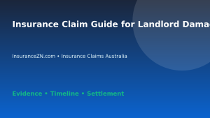 Insurance Claim Guide for Landlord Damage in Australia - Australian insurance claim guide